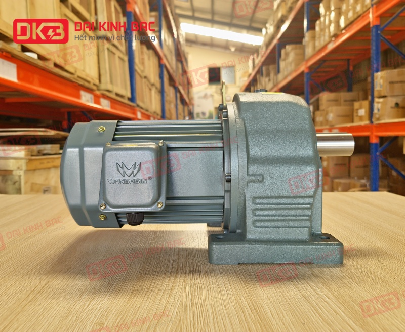 Mô tơ giảm tốc Wanshsin Chân đế