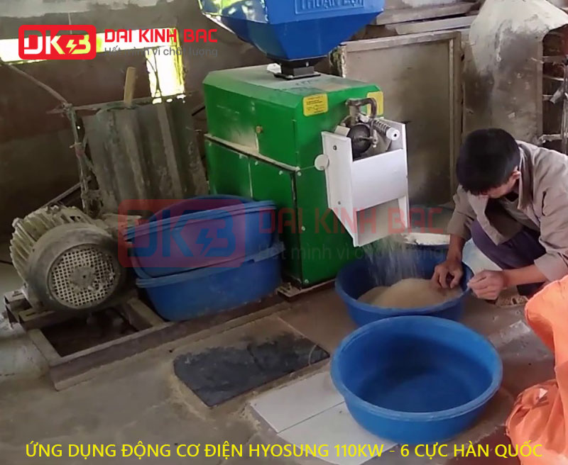 ung dung may nghien cua dong co dien hyosung 110kw 