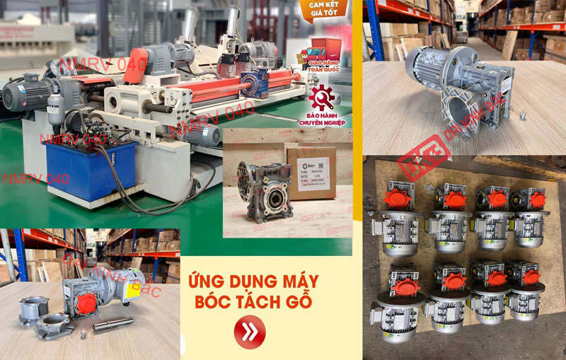 Hộp Giảm Tốc Trục Vít Bánh Vít Cao Cấp NMRV 150 Của BGM