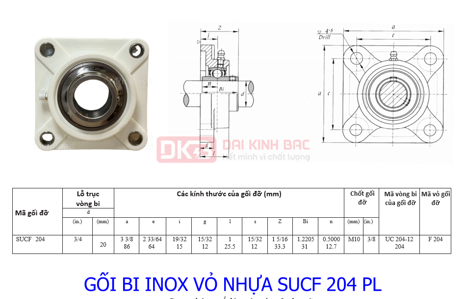 catalog goi bi inox vo nhua sucf 204 pl