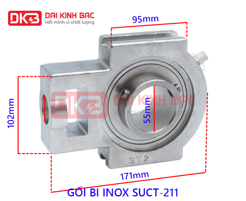 thong so goi bi inox SUCT 211