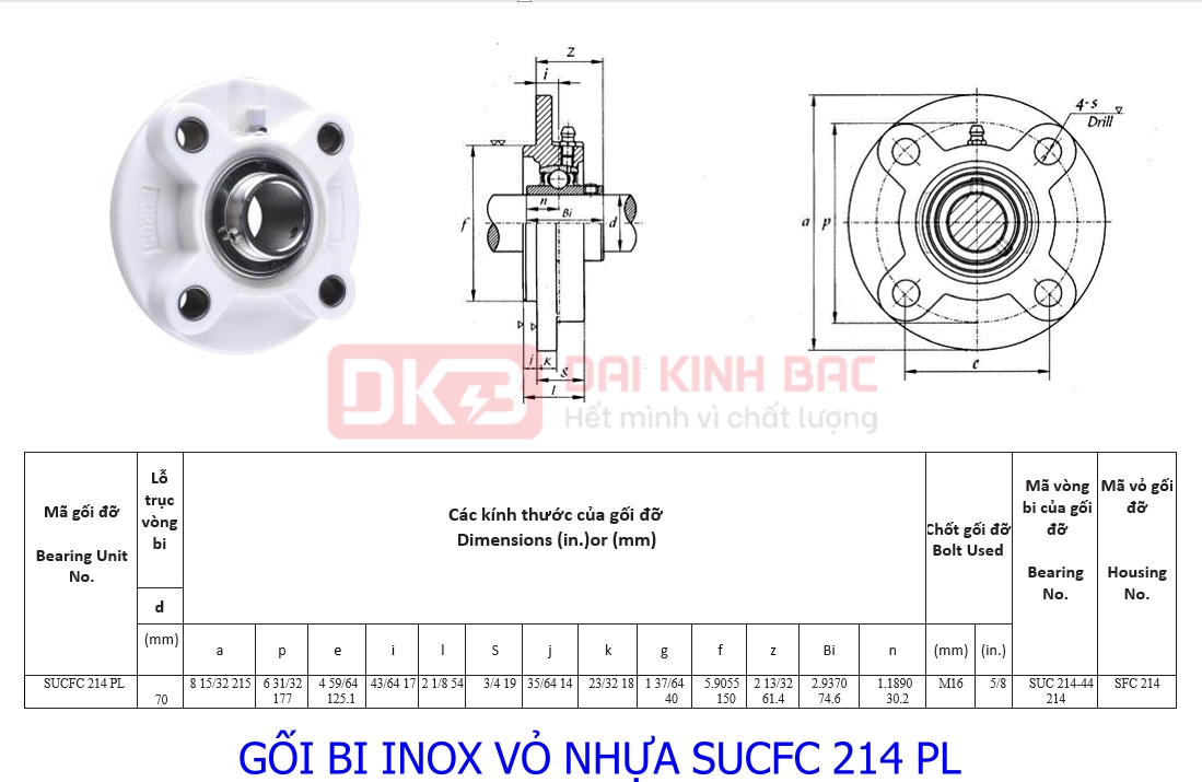 catalog goi bi inox vo nhua sucfc 214 pl