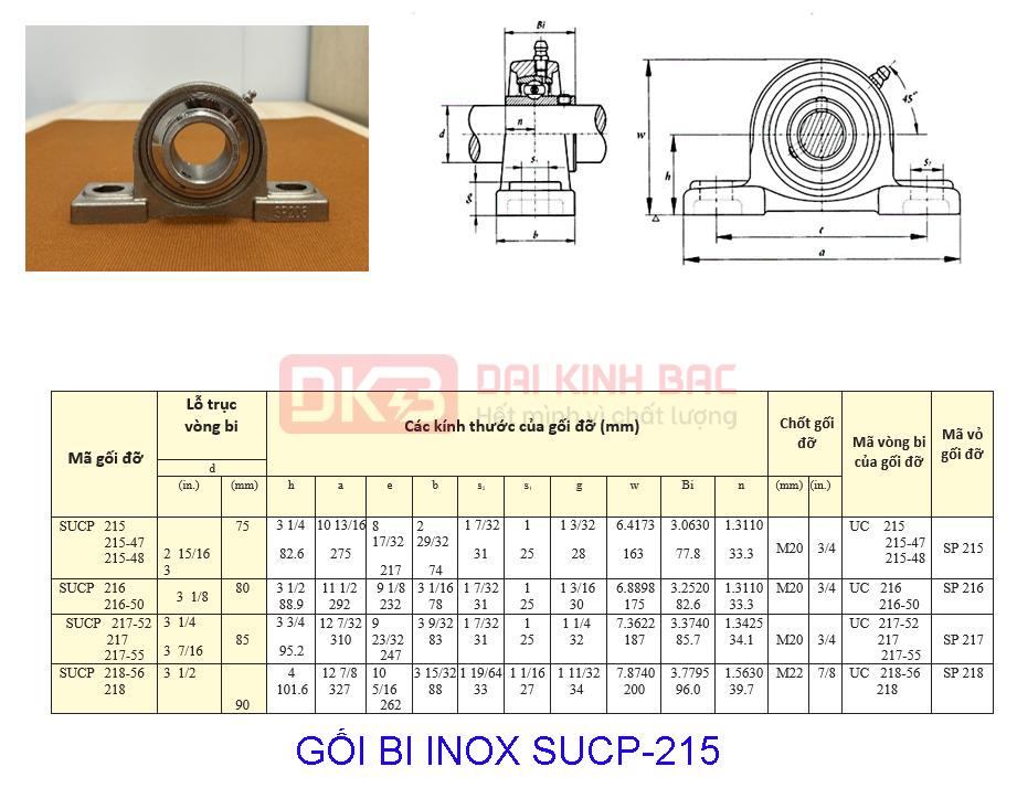 catalog goi bi inox SUCP-215