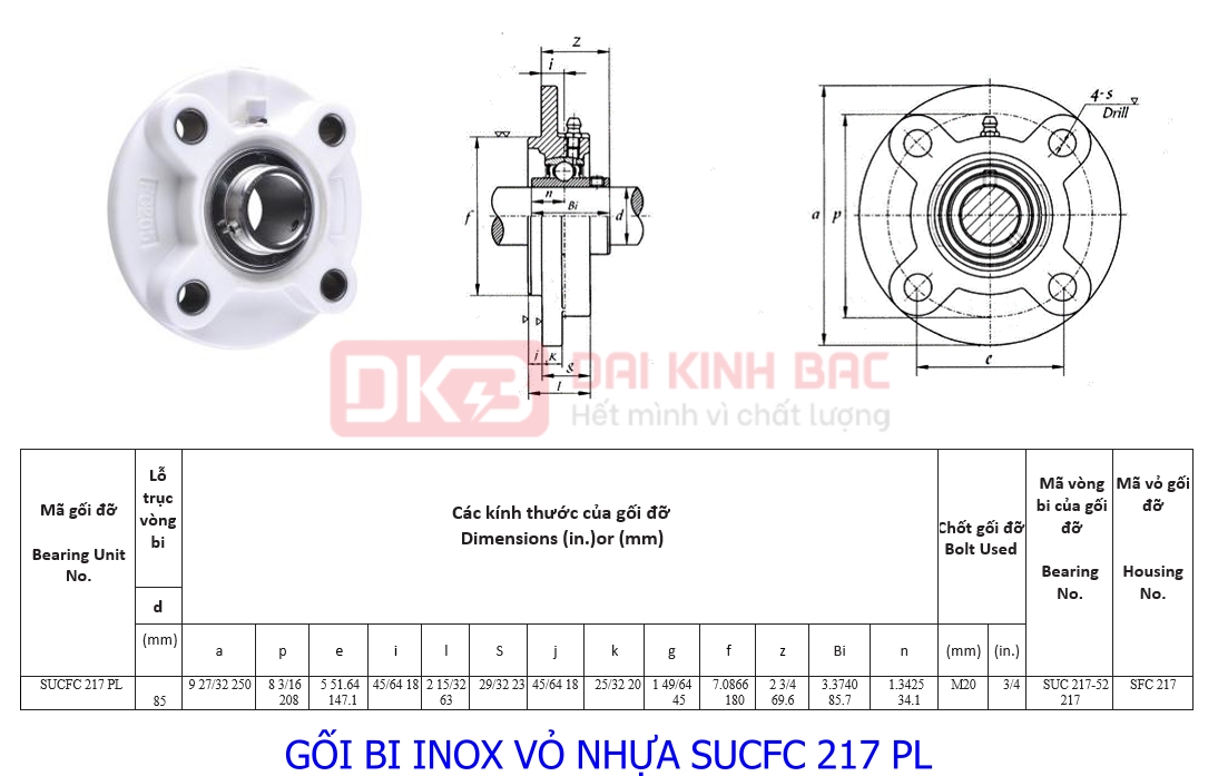 catalog goi bi inox vo nhua sucfc 217 pl