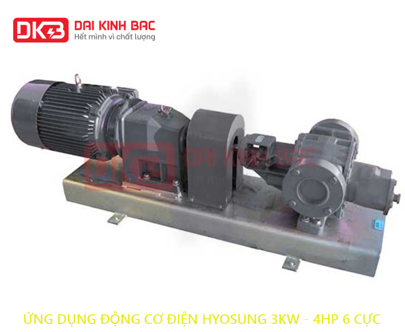 ung dung bom cua dong co diem hyosung 3kw 6 cuc