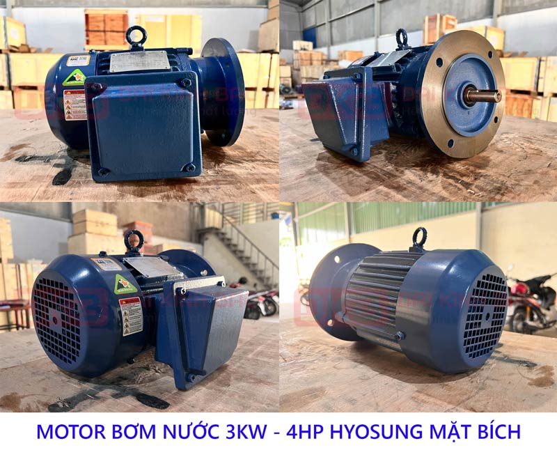 motor bom nuoc 3kw hyosung mat bich