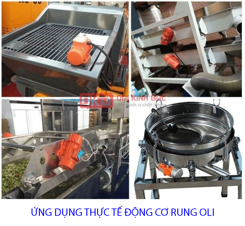 ứng dụng động cơ rung Oli 90W