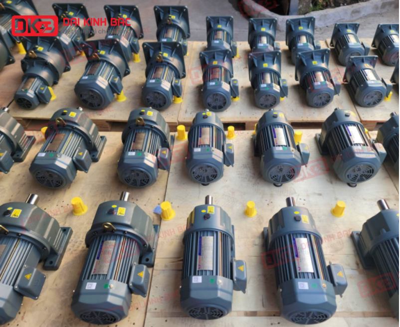 Động Cơ Giảm Tốc Chân Đế Wanshsin GH50-3700W-120S