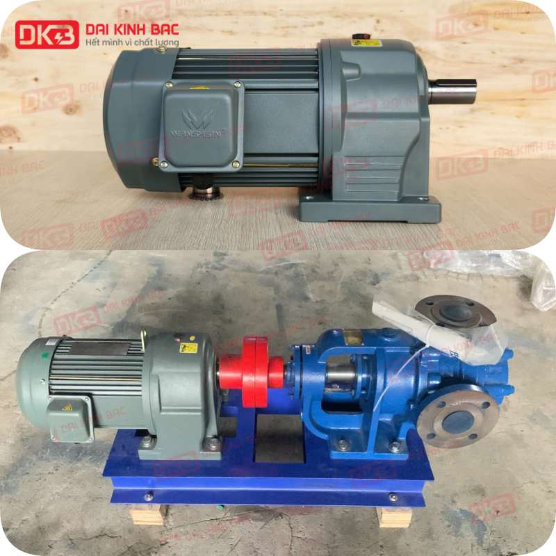 Động Cơ Giảm Tốc Chân Đế Wanshsin GH50-3700W-120S