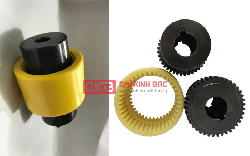 ảnh thực tế khớp nối bánh răng nylon