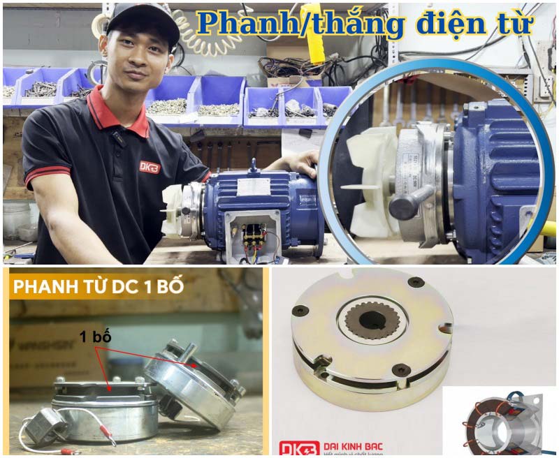 Motor Điện 3 Pha 1.1KW- 1.5HP 6P 6 Cực - Hyosung Hàn Quốc