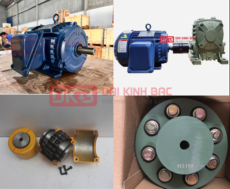 Motor Điện 3 Pha 1.5KW- 2HP 6P 6 Cực - Hyosung Hàn Quốc