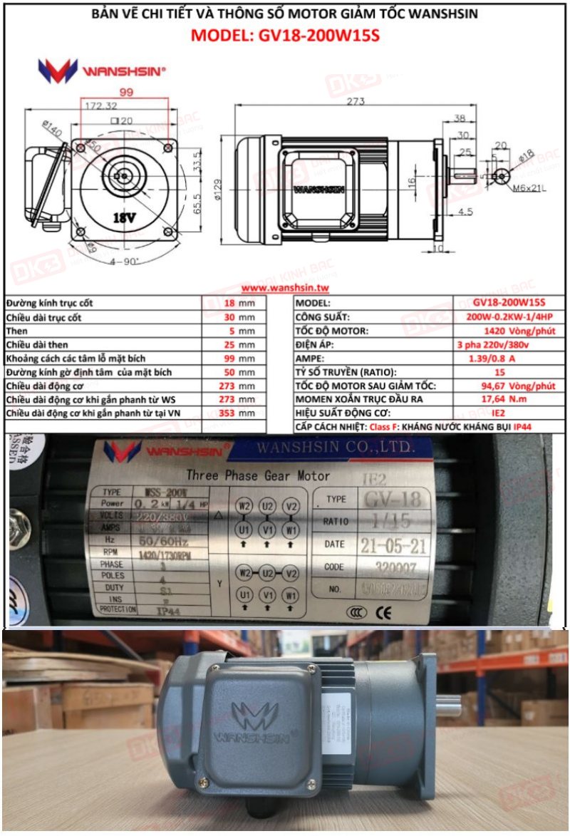ban-ve-dong-co-giam-toc-mat-bich-Wanshsin-GV18-200W-15S