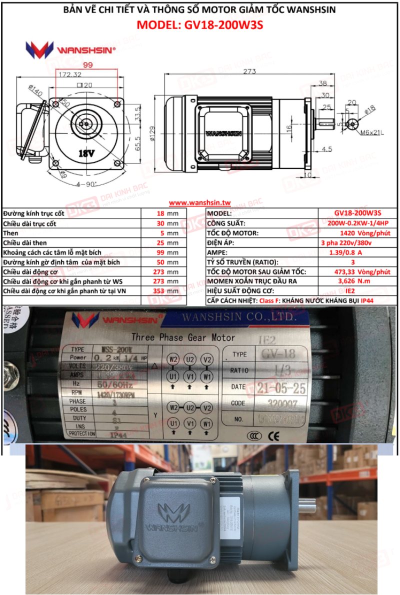 ban-ve-dong-co-giam-toc-mat-bich-Wanshsin-GV18-200W-3S