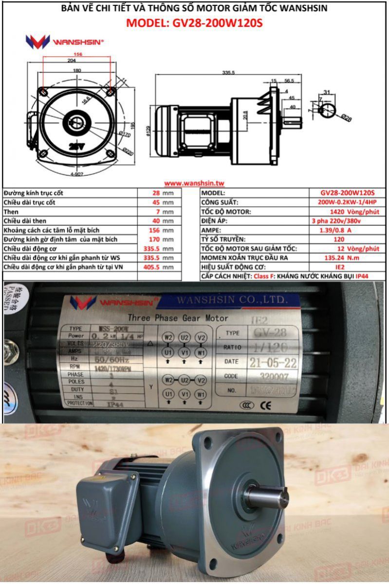 ban-ve-dong-co-giam-toc-mat-bich-Wanshsin-GV28-200W-120s