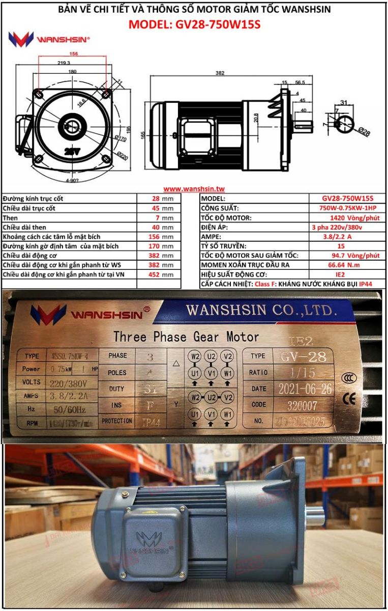 ban-ve-dong-co-giam-toc-mat-bich-Wanshsin-GV28-750W-15S