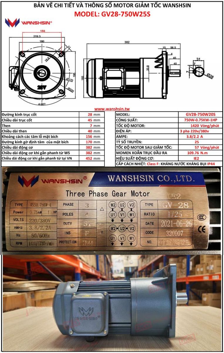 ban-ve-dong-co-giam-toc-mat-bich-Wanshsin-GV28-750W-25S