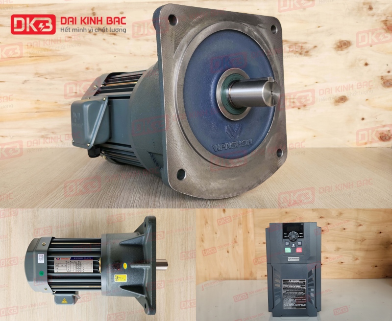 Động Cơ Giảm Tốc Mặt Bích Wanshsin GV32-2200W-10S