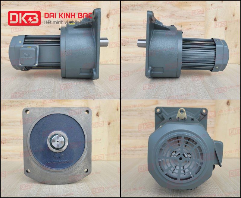 động cơ giảm tốc mặt bích wanshsin gv40-2200w-25s