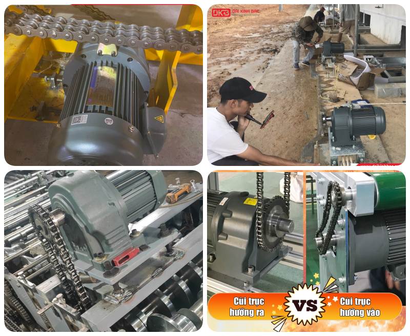 Động Cơ Giảm Tốc Chân Đế Wanshsin GH50-3700W-100S