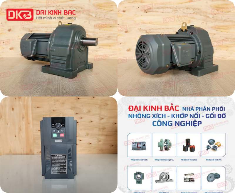 Động Cơ Giảm Tốc Chân Đế Wanshsin GH50-3700W-150S