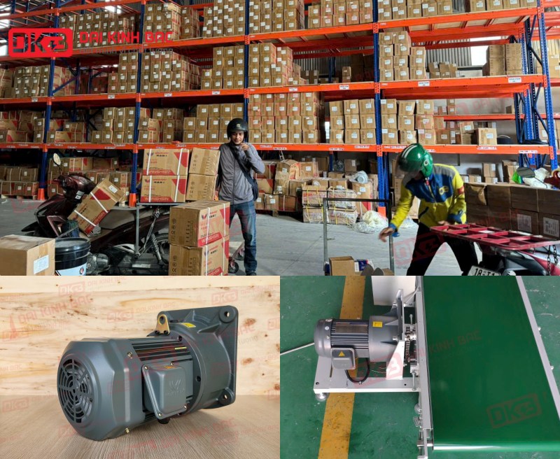 Động cơ giảm tốc mặt bích wanshsin gv50-1500w-150s