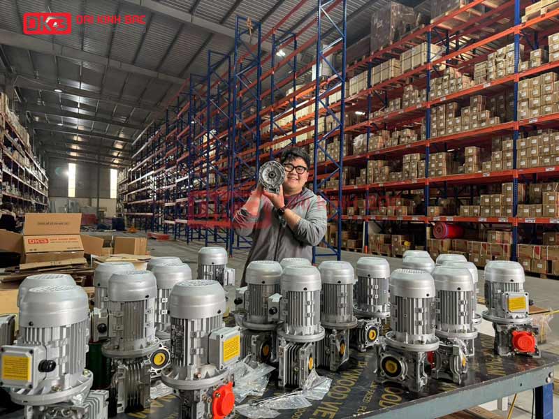 Hộp Giảm Tốc Trục Vít Bánh Vít Cao Cấp NMRV 063 Của BGM