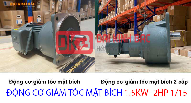 ảnh động cơ giảm toc 1.5kw 2hp 1.15