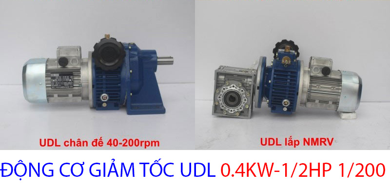 điều tốc cơ udl 0.4kw 1.2hp 1.200