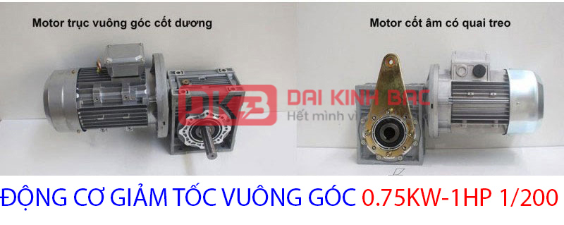 động cơ vỏ gang 0.75kw 1hp 1.200
