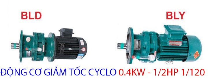 động cơ cyclo 0.4kw 1.2hp 1.120