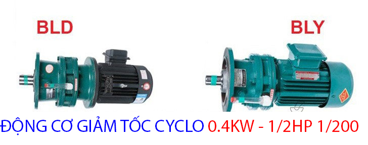 động cơ cyclo 0.4kw