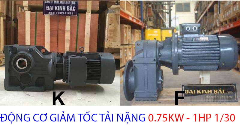 tai nặng 0.75kw 1hp 1.30