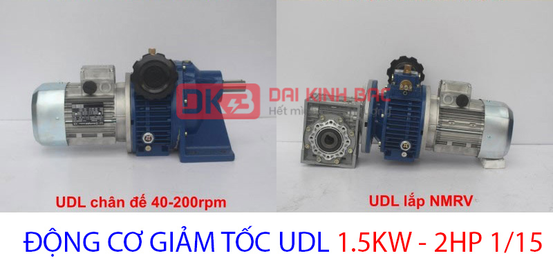 động cơ giảm tốc 1.5kw 2hp 1.15