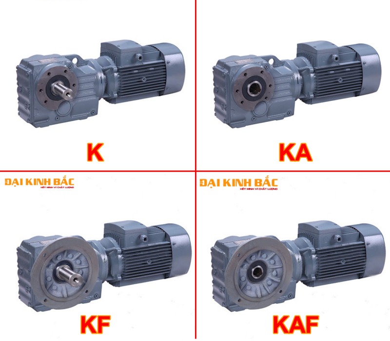 4 kiểu lắp của motor K series