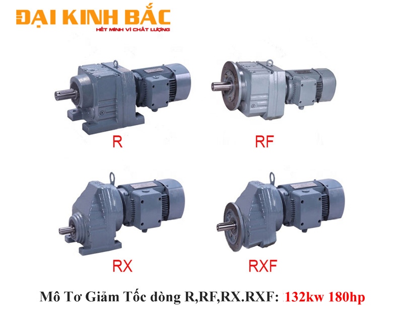 R Series Mô Tơ Giảm Tốc 132kw 180hp