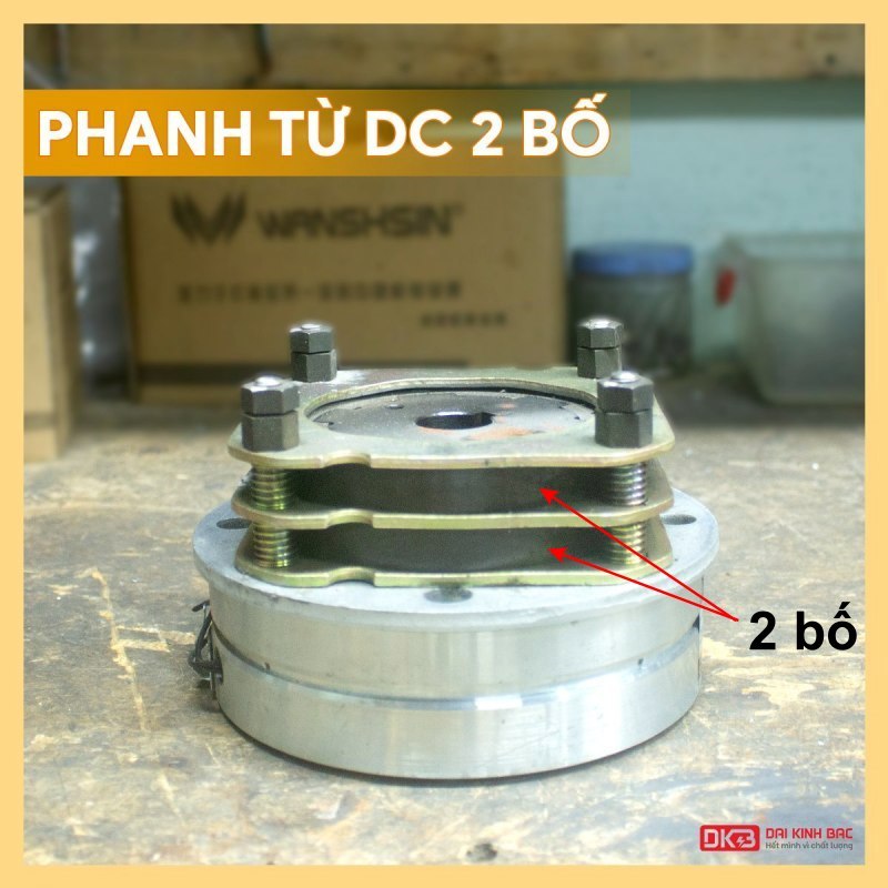 phanh từ 2 bố