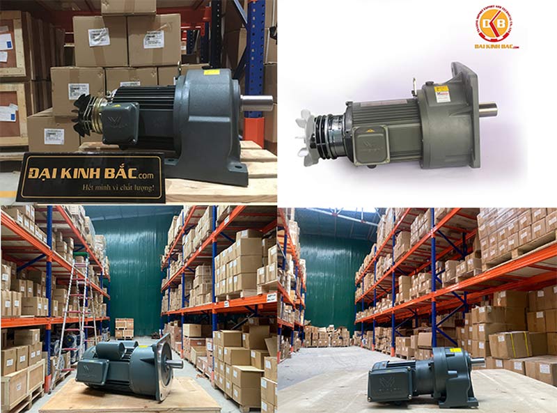 động cơ giảm tốc 1.5kw 2hp 1/40