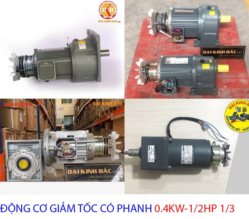động cơ giảm tốc 0.4kw 1.2hp 1.3