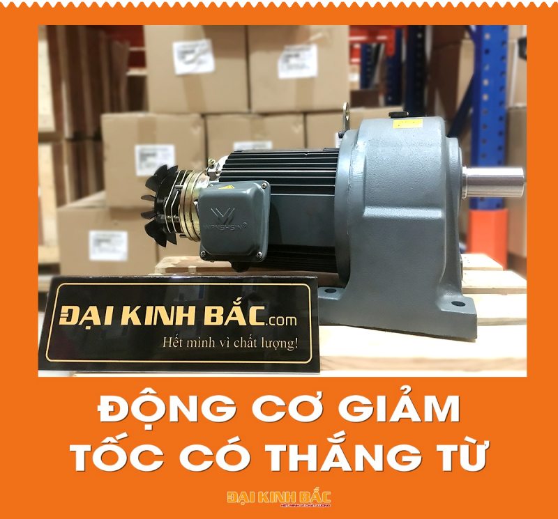 Động cơ giảm tốc có thắng từ