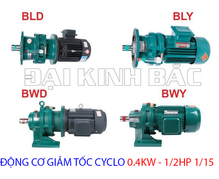 động cơ giảm tốc cyclo 0.4kw 1.2hp 1.15