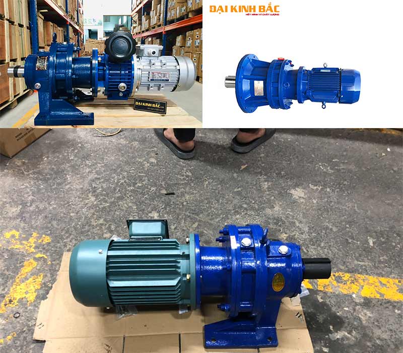 động cơ giảm tốc 1.5kw 2hp 1/40