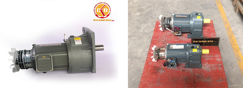 động cơ giảm tốc 1.5kw 2hp 1/200 