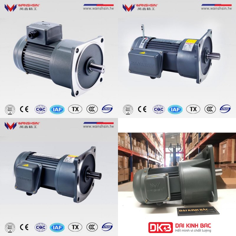 Động cơ giảm tốc chân đế GV