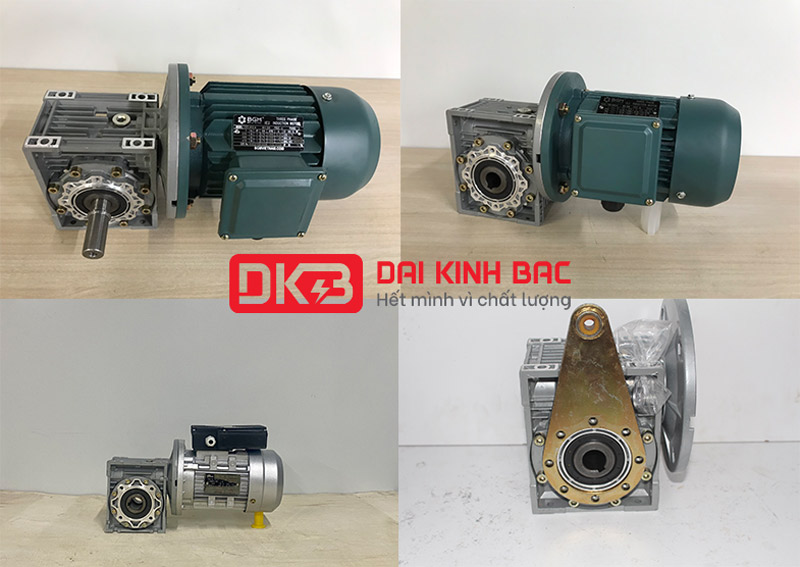 động cơ giảm tốc 1.5kw 2hp 1/40