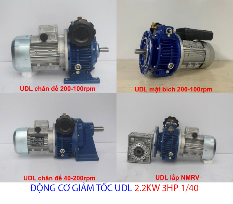 động cơ giảm tốc 2.2kw 3hp 1/40