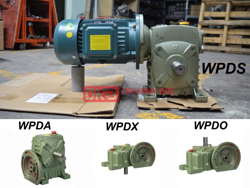 động cơ giảm tốc 3kw 4hp 1/10