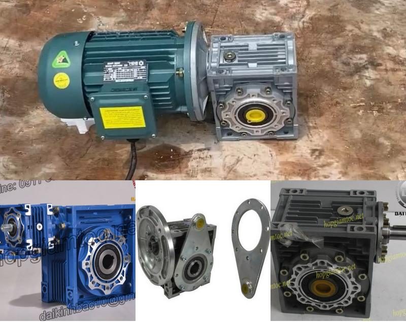 động cơ giảm tốc 3kw 4hp 1/10