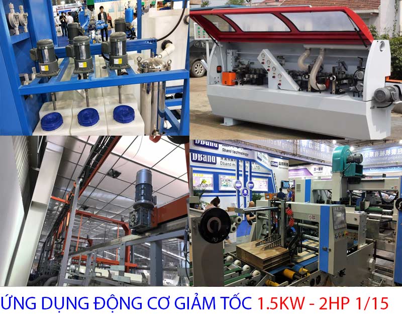 úng dụng động cơ 1.5kw 2hp 1.15