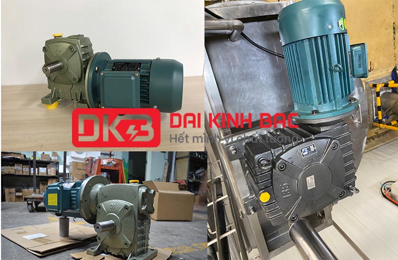 động cơ giảm tốc 5.5kw 7.5hp 1/5